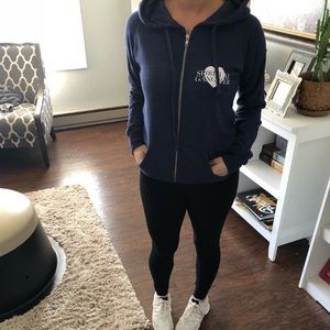 Spiritual gangster zip hoodie